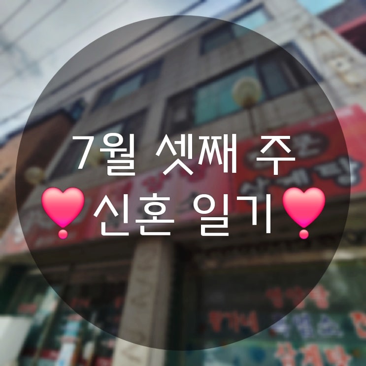  7월 넷째 주의 신혼 일상기록(홍천물놀이장, 누구냐 넌)