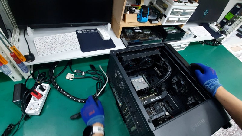 인계동, 권선동 컴퓨터 수리, 전원 꺼지는 현상, 팬 고장으로 인한 CPU 과열