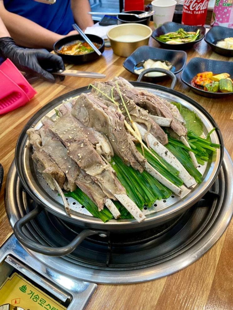 뜨겁디 뜨거웠던 중복 갈비수육 염소탕 백석동 향촌흑염소 / 천안식후감