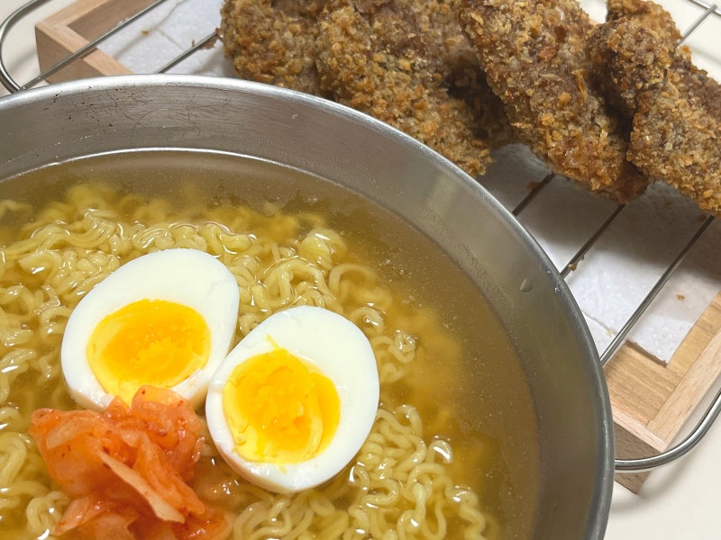 다시다로 만드는 초간단 냉면육수, 라면으로 냉면 만들기
