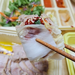 원할머니보쌈 1인보쌈 가격 할인 구성 내돈내산 배달 후기