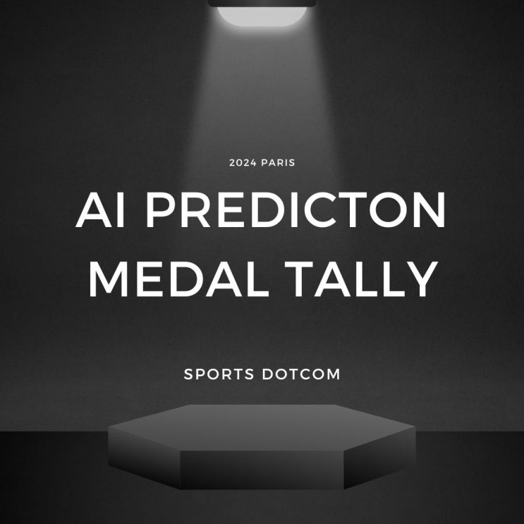  AI가 예측한 2024 파리올림픽 메달 순위는? 대한민국 10위?