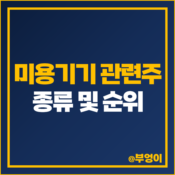 미용기기 관련주 이루다 클래시스 메디톡스 주가 한국비엔씨 주식 미용기기 관련주 이루다 클래시스 메디톡스 주가 한국비엔씨 주식