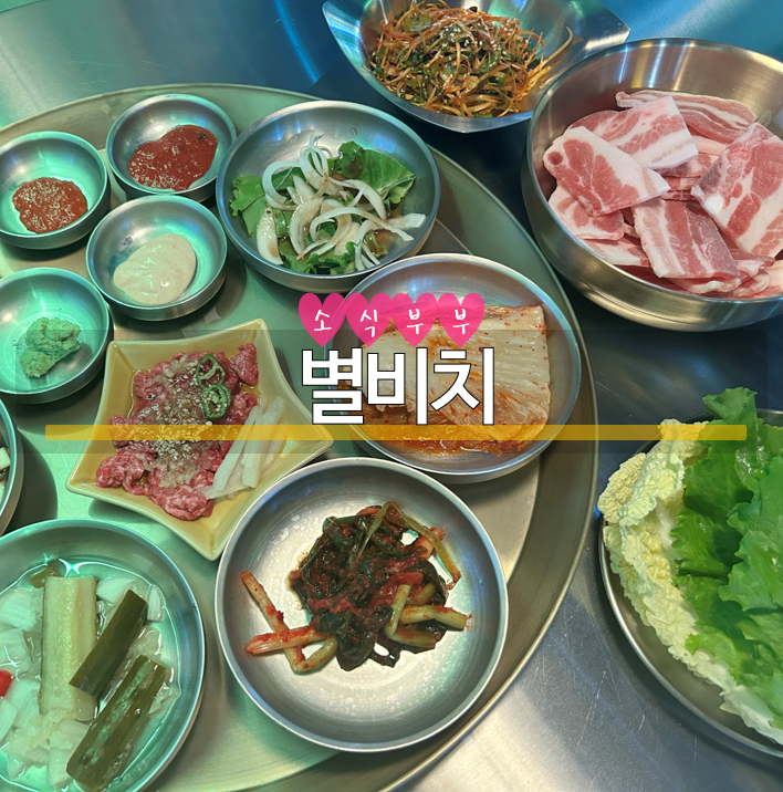  [강동] 멋진 분위기, 강동구 삼겹살 맛집 '별비치'