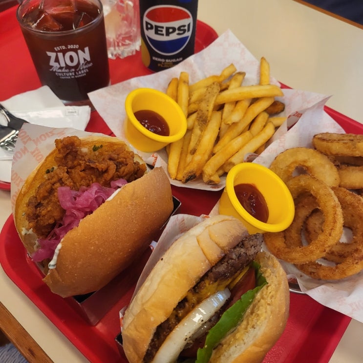  [등촌역 점심맛집] 혼밥하기 좋은 수제버거 자이온