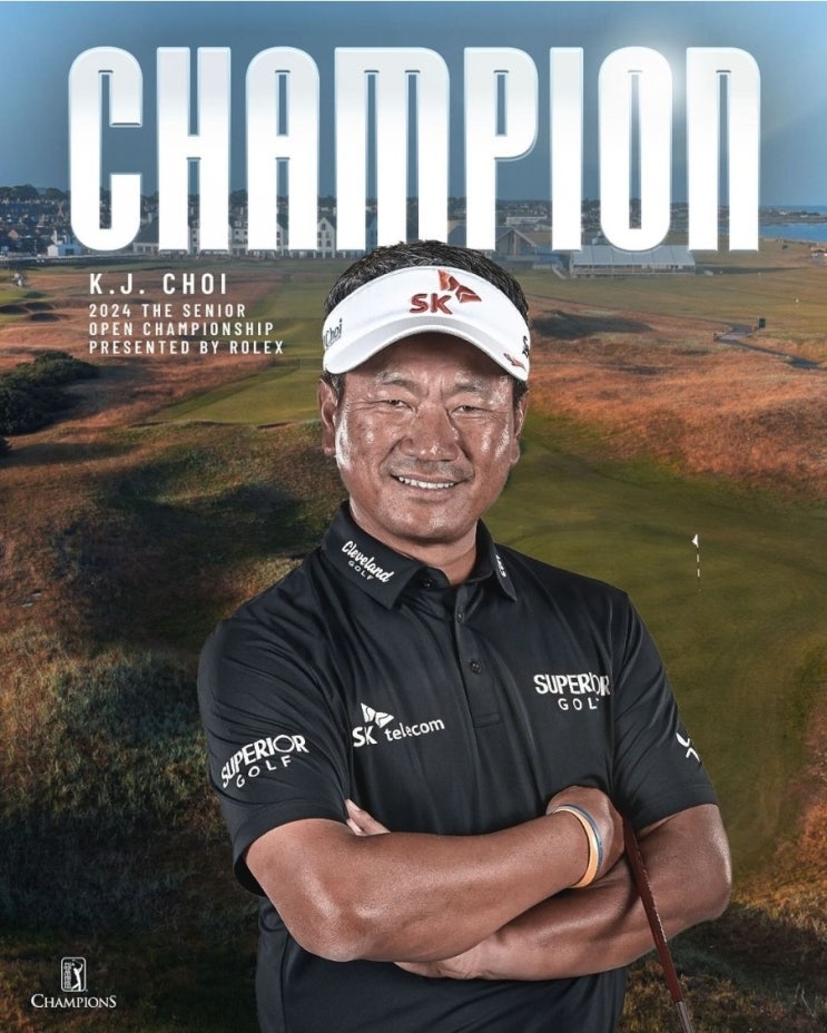 PGA 챔피언스투어 메이져 더 <b>시니어</b> 오픈 우승 <b>최경주</b> 프로님... 