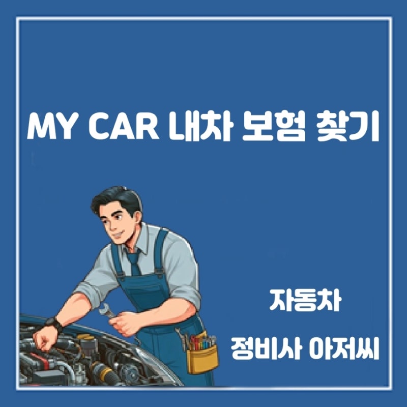 자동차 보험료 비교부터 정보까지 MY CAR 내차 보험 찾기로 한 번에 해결하세요