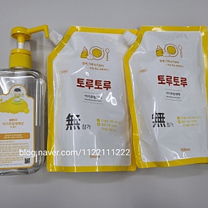 [육아용품] 토루토루 아기 주방 세제 솔직 리뷰