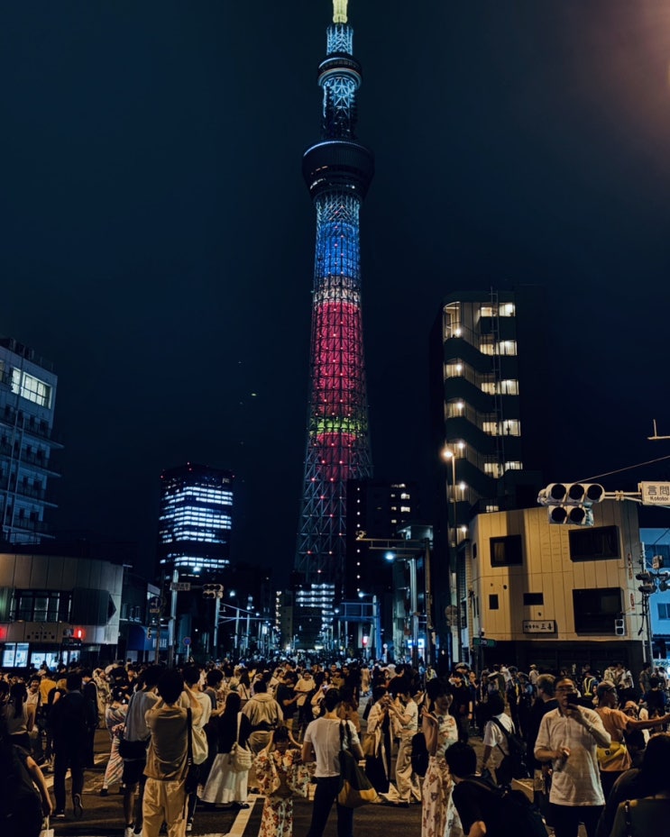  일본생활#114 산겐자야 이자카야 / 도쿄 스미다강 하나비 / 면접 준비하기