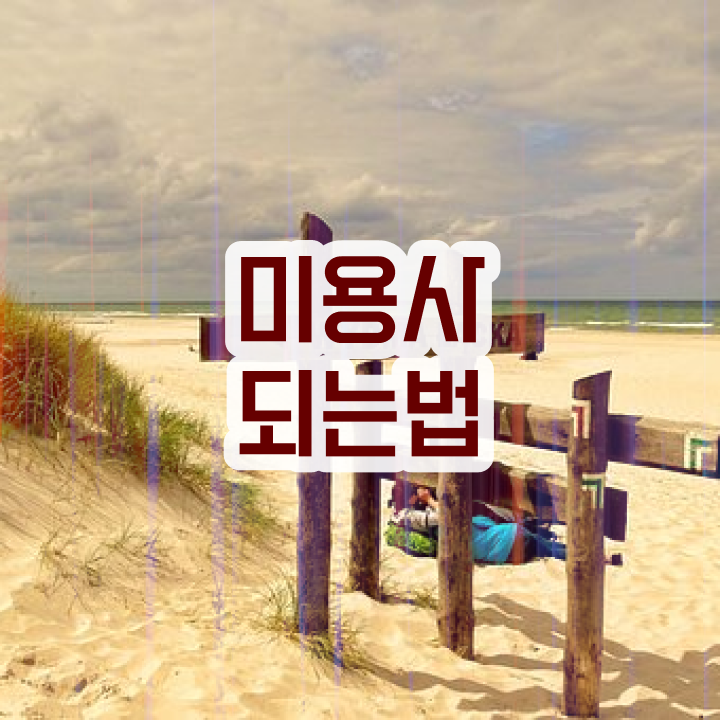  이용사 필기 시험 없이도 , 동영상 학습만으로 헤어미용자격증 초단기로 끝냈어요