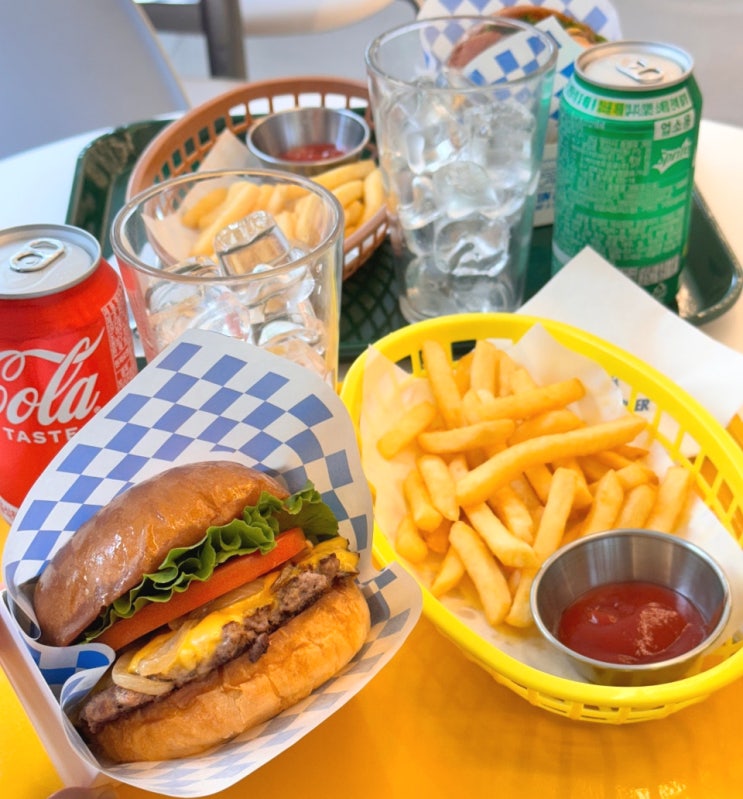  천천동 동남보건대 맛집 포런버거 Four Run Burger 수제버거는 여기서!