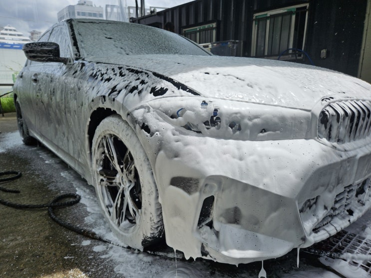  풍무동손세차 , 벌레와 유막의 환상적인 콜라보 신형 BMW 320i 생일을 맞이하다