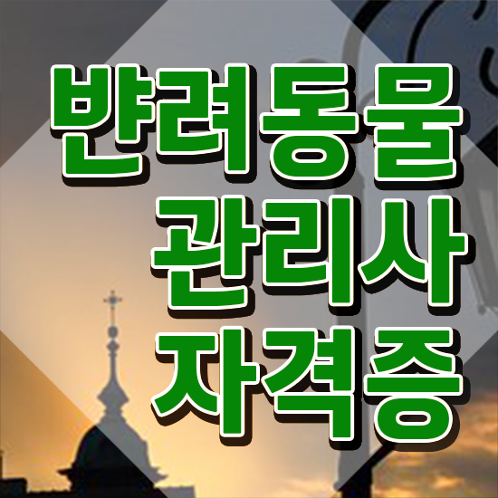  반려동물목욕관리사 , 반려동물관리사 자격증 쉽고 빠르게 취득했던 후기 확인해보세요