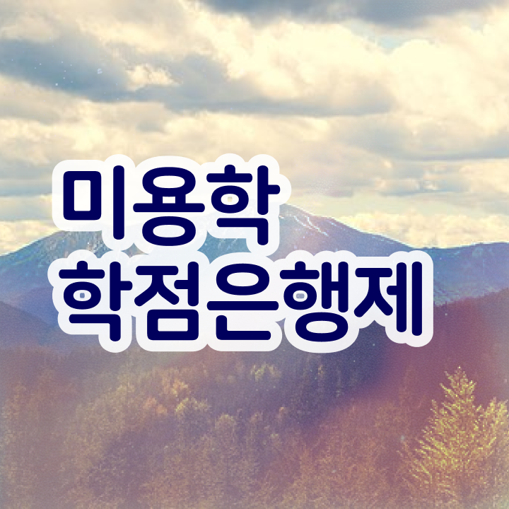  미용면허증자격증 , 출석없이 인강으로 종합미용면허 자격증 땄어요
