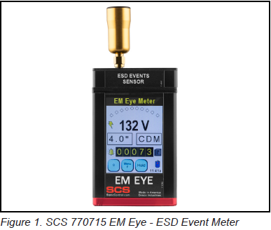  SCS총대리점, EM Eye, ESD Event Meter, 정전기측정기, ESD측정기, 770715