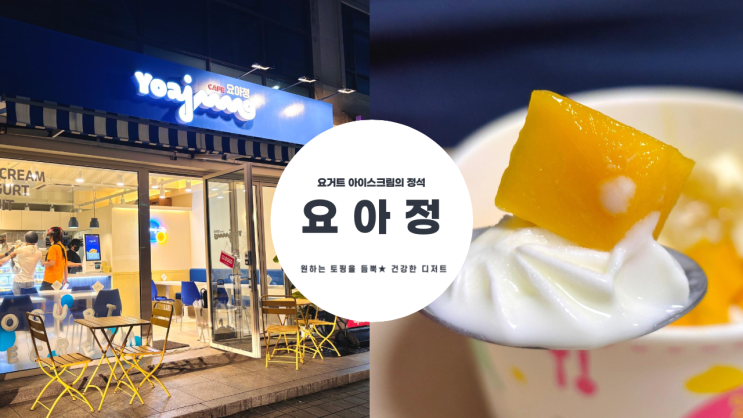  건강한 디저트 요거트 아이스크림의 정석 요아정 연희점 포장 후기