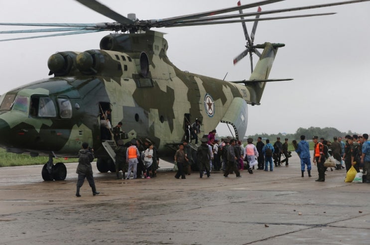 <b>북한</b>군 Mi-26 <b>헬기</b> 고화질로 첫 공개