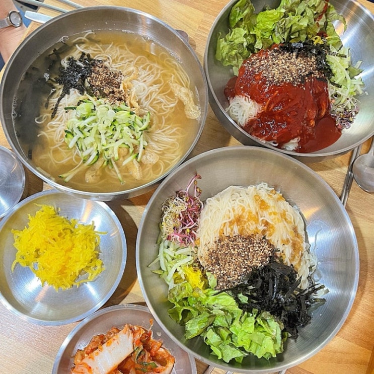  수영구 망미동 들기름 국수 맛집 "쿠앤밀 다락"