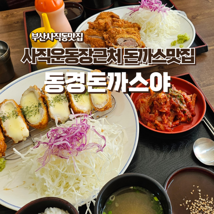  사직동 맛집 숨은 돈까스 찐맛집 동경돈까스야 사직운동장 근처 돈까스맛집