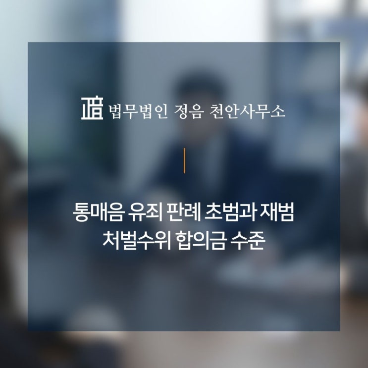  통매음 유죄 판례 초범과 재범 처벌 수위 합의금 수준