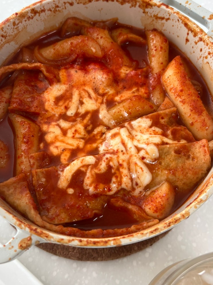  엽기떡볶이 밀키트 오리지널 맛 보관, 조리방법, 칼로리 및 시식 후기