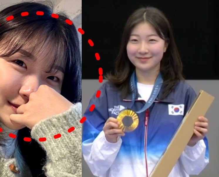 '파리 올림픽 사격 금메달' 반효진 과거 학창시절 공개 후 팬들 놀란 이유 (인스타, 남친, 학....