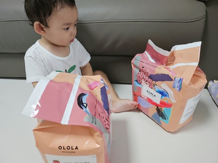  여름기저귀 추천 오로라 OLOLA 스킨핏 기저귀