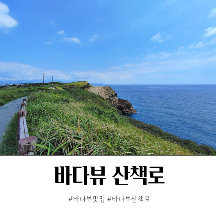  바다뷰 맛집 바다를 낀 산책로 추천