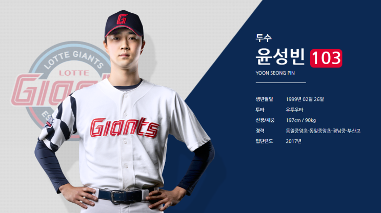 롯데, 선발투수 찾기 또 다른 후보 된 애증의 유망주 <b>윤성빈</b>