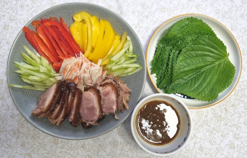 냉채족발만들기 냉채족발재료 야채듬뿍 냉채족발소스