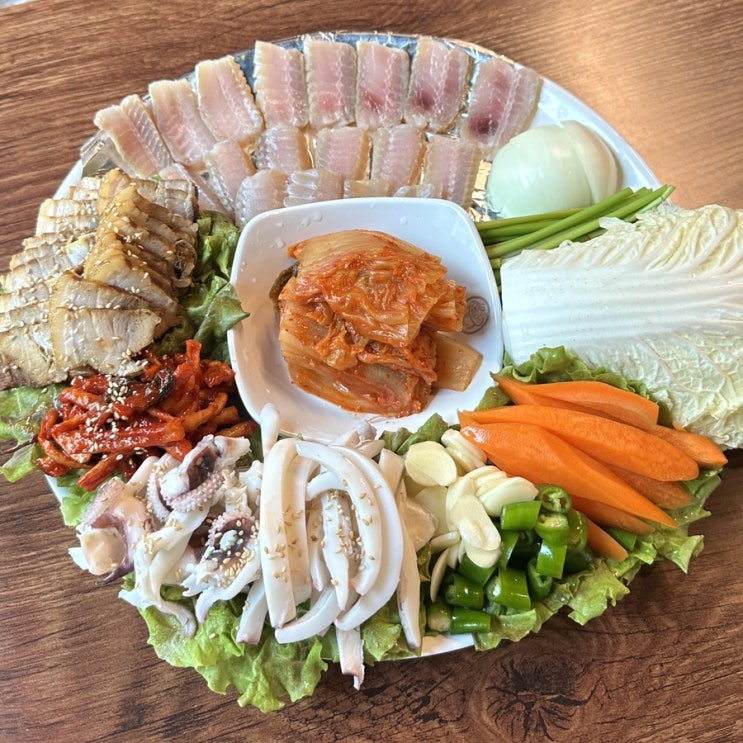  동탄 반송동맛집 갑오징어 홍어삼합 맛있는 남도술상