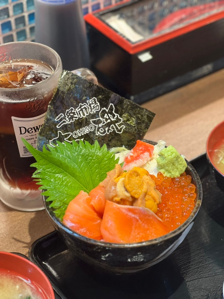  [여름 삿포로 여행] 니조시장 회덮밥 맛집 오이소 OHISO