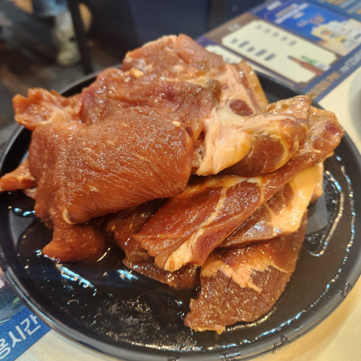  명불허전 갈비 맛집 고기테마파크 '명륜진사갈비 위례점'