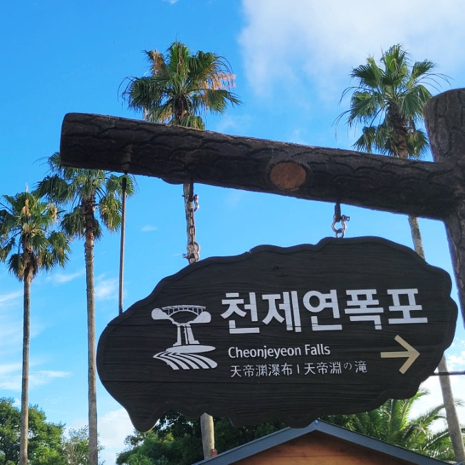 천제연 폭포 소요시간 선임교 제주 3대 폭포