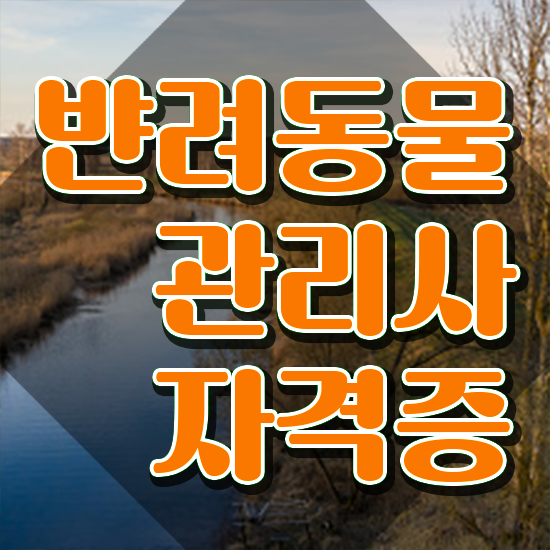 창원 반려동물 장례 , 반려동물관리사 자격증 1급,2급 동시에 합격정보 및 취업