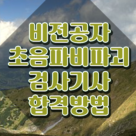  초음파비파괴검사기사 시험자격 집에서 온라인으로 4달만에 끝낸 노하우