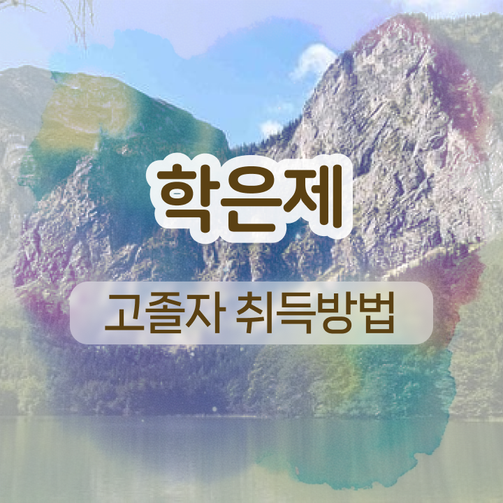  학점은행제 학교 혼자서 독학으로 관련학과 졸업장, 경력없어도 빠르게 성공한 과정
