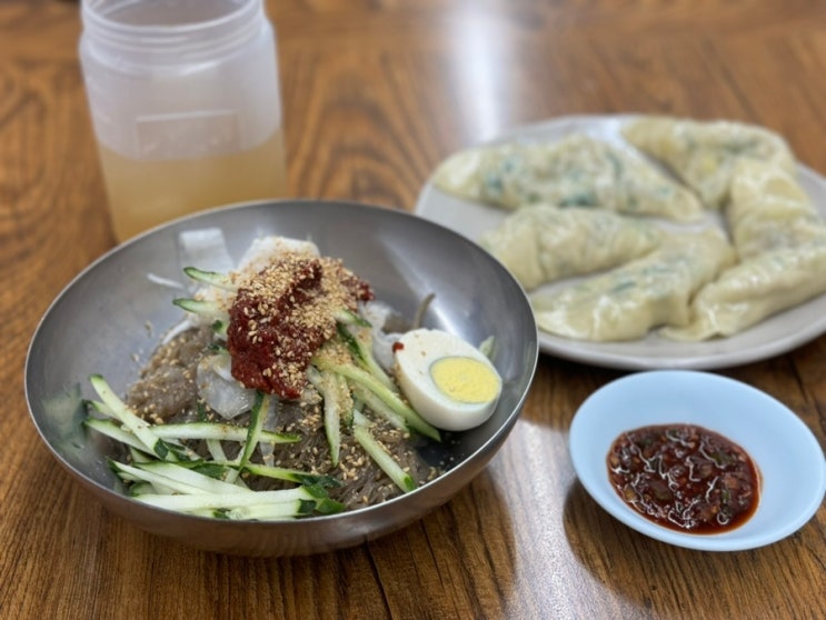  청량리 경동시장 어디 까지 가볼까? 춘천냉면 육향 진한 만두와 맛깔나게 매운냉면 맛집