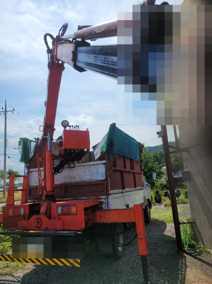  파주집게차붐대용접 링크 부분 크랙 및 균열 보수 보강