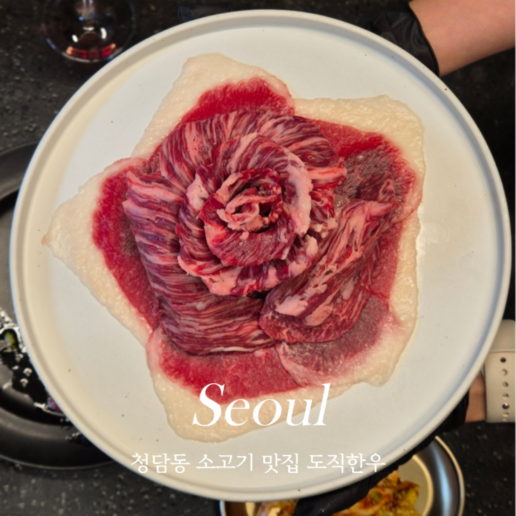  청담동 맛집 도직한우 소고기 추천
