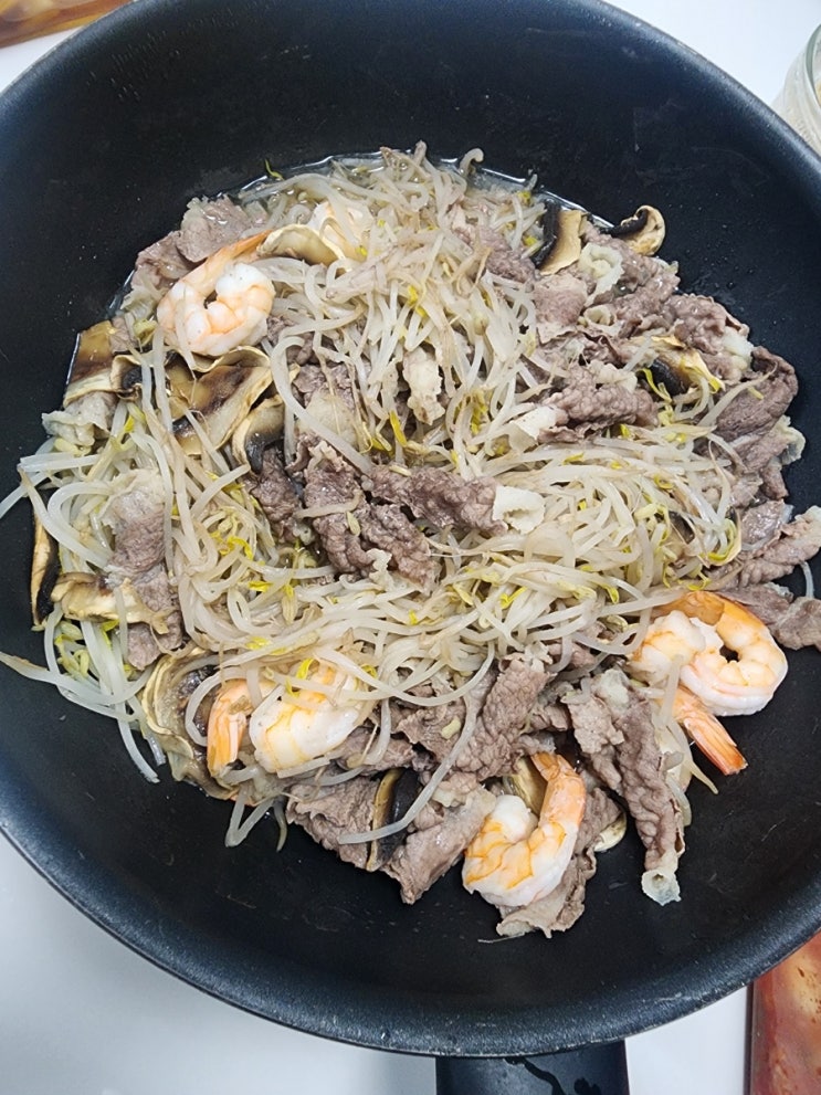  [레시피] 요알못 차돌숙주찜 레시피 따라하기