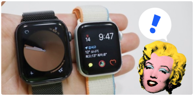 [Q&A] 여자 애플워치 사이즈 선택(40 Vs 44mm), 적당한 크기는?