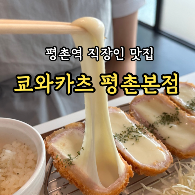  [평촌돈까스] 평촌역 직장인 혼밥 맛집 쿄와카츠