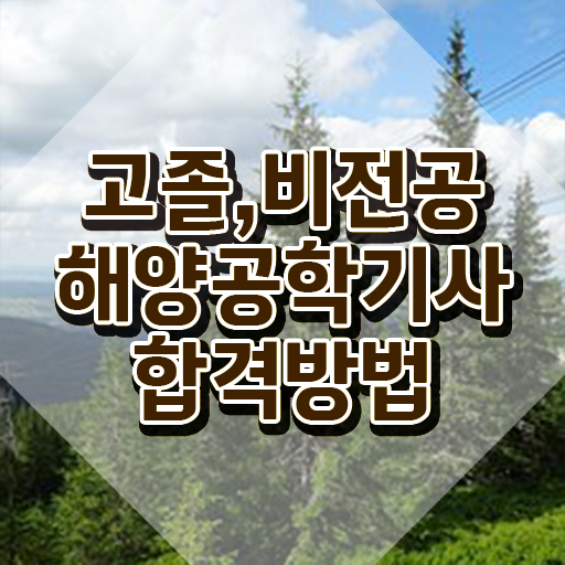  해양공학기사 응시조건 온라인으로 5개월 만에 준비한 과정