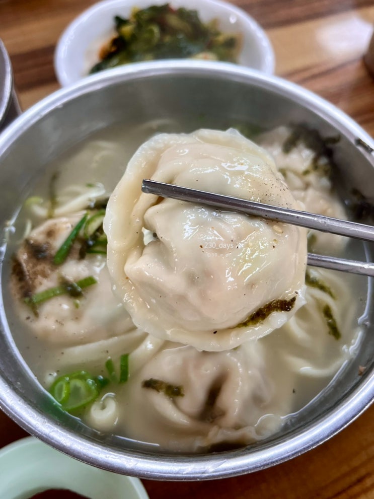  부평 삼산동 맛집 호승손칼국수만두, 손만두가 맛있는 갈산역 칼국수집