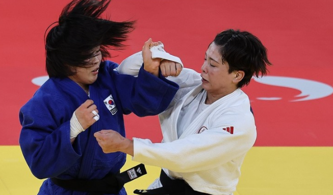 <b>허미미</b> 오심으로 은메달?<b>데구치</b> 결승전 오심 인정하는 듯한 발언