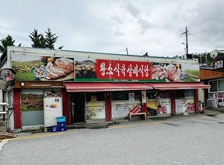  하이원 맛집 황소식육실비식당 한우 하이원