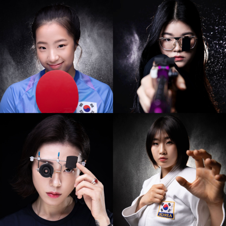 올림픽 메달리스트 사격 김예지 오예진 <b>탁구</b> <b>신유빈</b> 유도... 