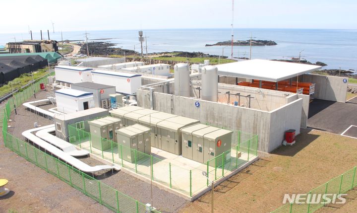 제주 바닷물로 그린수소 생산 시설 개발한다 제주 바닷물로 그린수소 생산 시설 개발한다