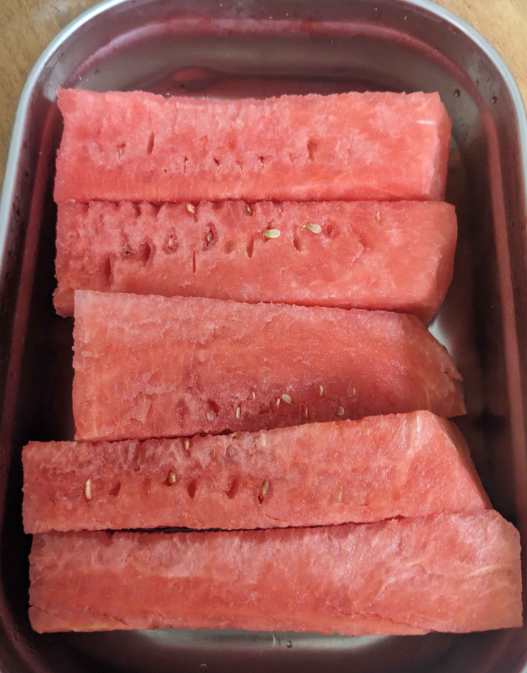  수박 도시락